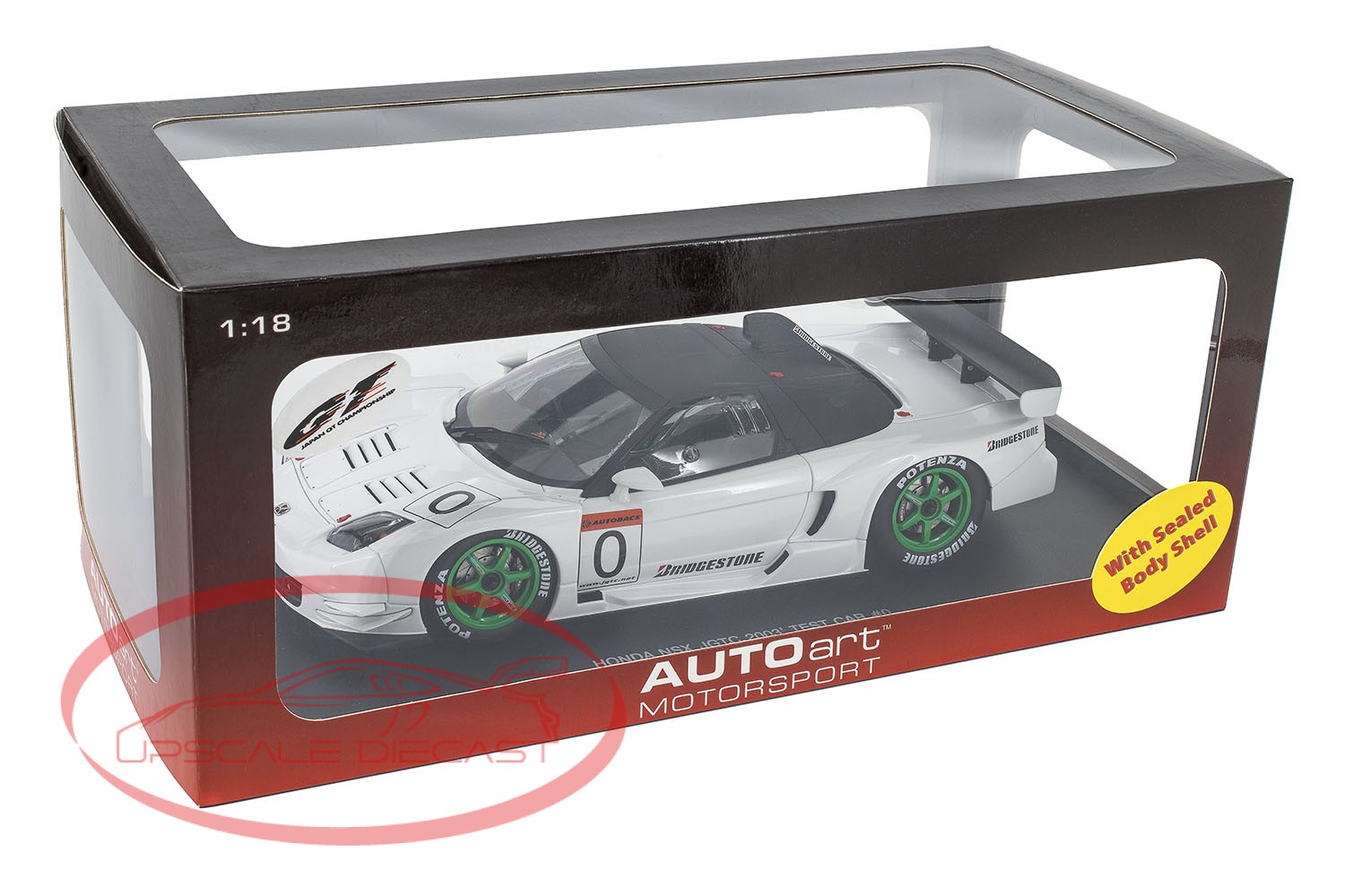 AUTOart 1:18 Honda NSX JGTC Test Car – Upscale Diecast