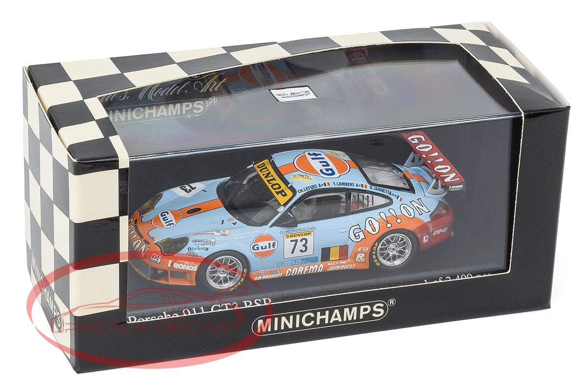 Minichamps 1:43 Porsche 911 GT3 RSR 2006 Gulf image 2