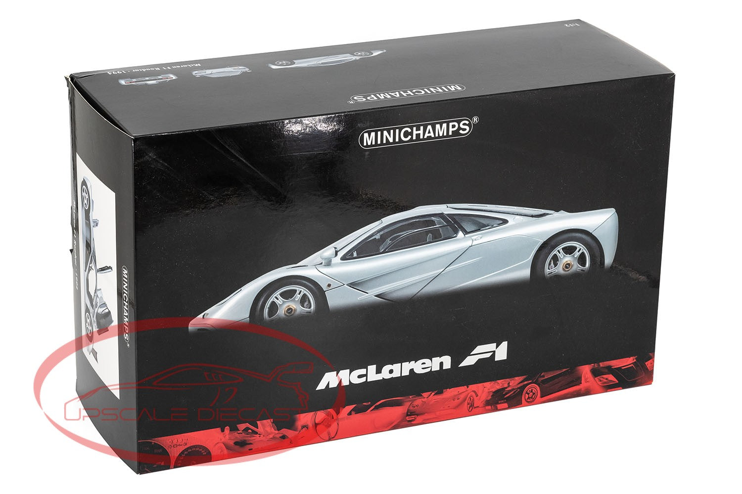 Minichamps 1:12 1994 Silver Mclaren F1 image 1