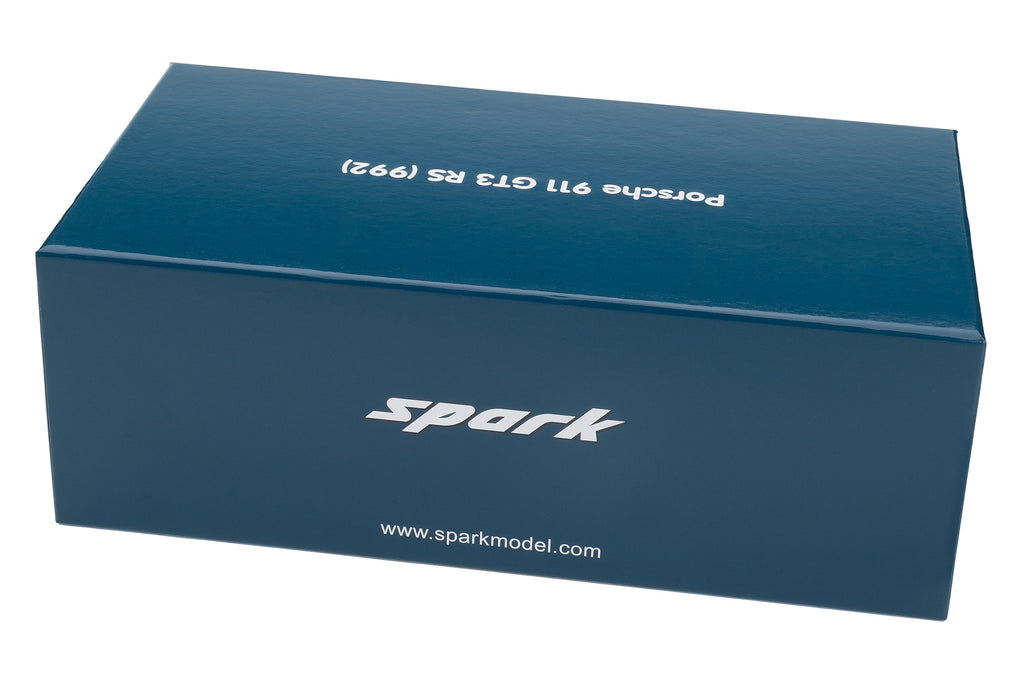 Spark 1:18 Porsche 911 GT3 RS Paint To Sample Oslo Blue – Upscale Diecast Exclusive image 7