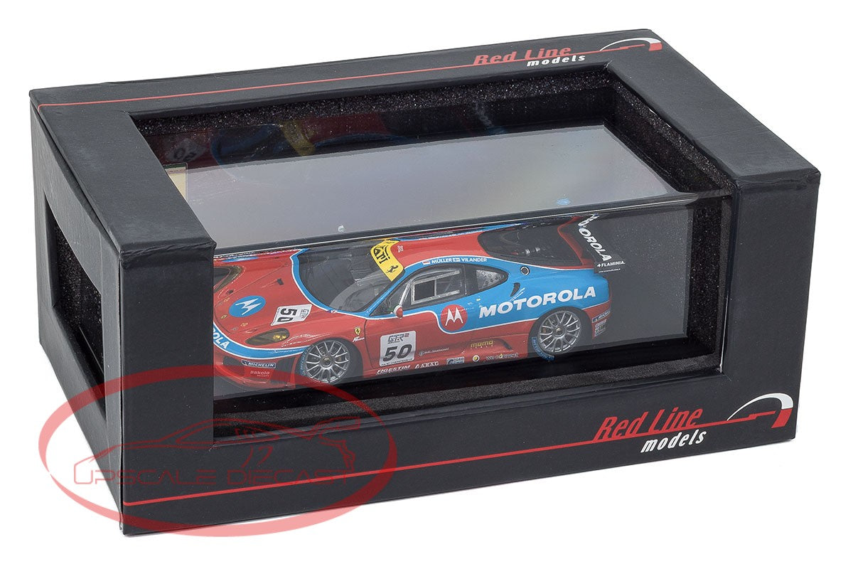 Red Line 1:43 Ferrari F430 GT Motorola Livery image 2