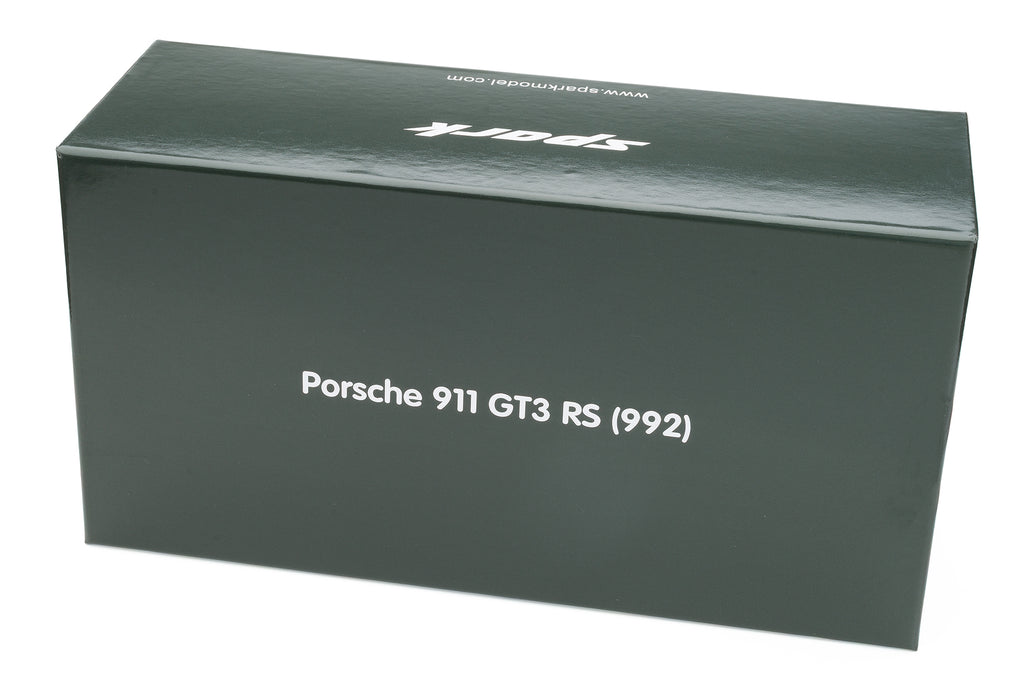 Spark 1:18 Porsche 911 GT3 RS Paint To Sample Oak Green – Upscale Diecast Exclusive image 8