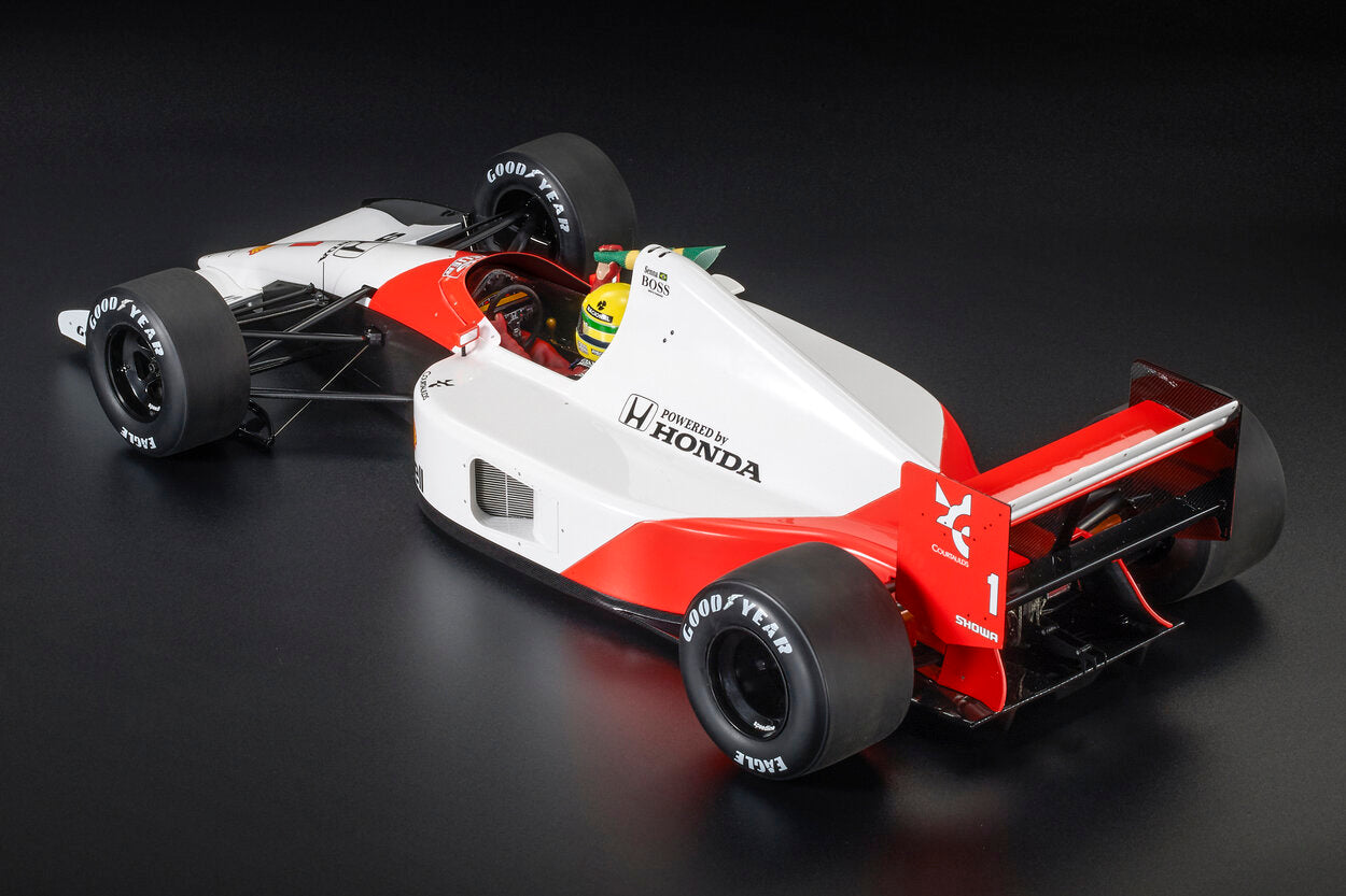 GP Replicas 1:12 McLaren MP4/6 Ayrton Senna 1991 Brazilian GP Winner w/ Figurine