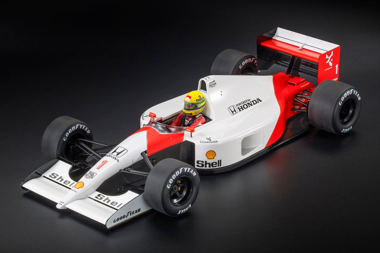 GP Replicas 1:12 McLaren MP4/6 Ayrton Senna 1991 Monaco GP Winner w/ Figurine