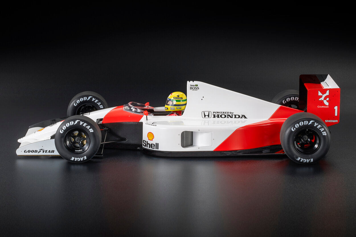GP Replicas 1:12 McLaren MP4/6 Ayrton Senna 1991 Monaco GP Winner w/ Figurine