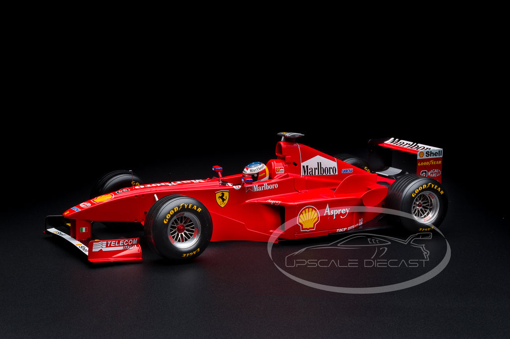 WERK83 1:12 Ferrari F300 #3 Michael Schumacher 1998 Italian GP front three-quarter view