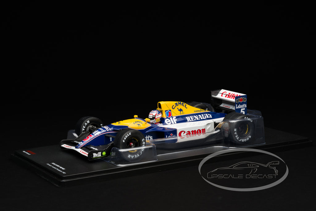 WERK83 1:18 Williams FW14B #5 Nigel Mansell 1992 F1 World Champion front three-quarter view