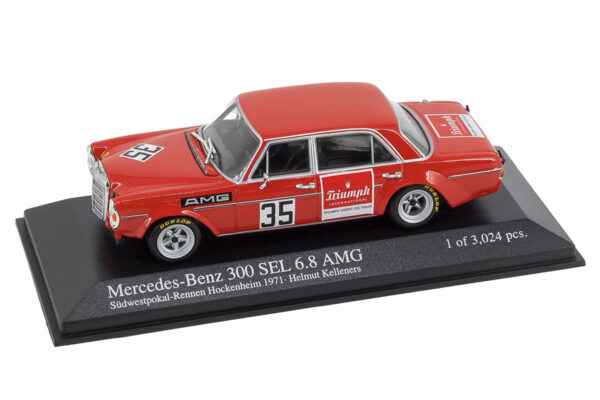 Minichamps 1:43 Mercedes Benz 300 SEL 6.8 AMG Hockenheim