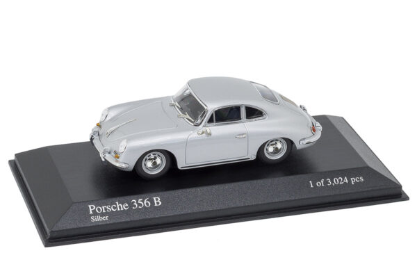 Minichamps 1:43 Porsche 356 B Coupe 1961 Silver