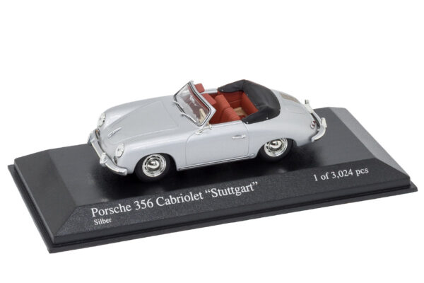 Minichamps 1:43 Porsche 356 Cabriolet Stuttgart 1954