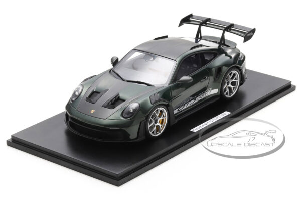 ***PRE-ORDER*** Spark 1:18 Porsche 911 GT3 RS 992 PTS Oak Green Limited To 125